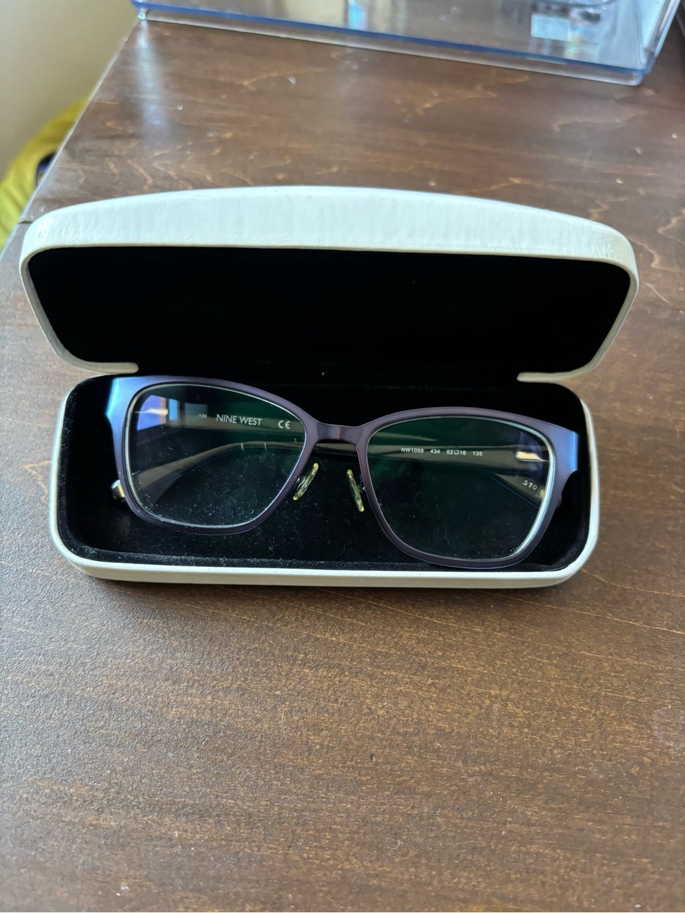 Nine West Women's Blue Glasses + Hard Case
